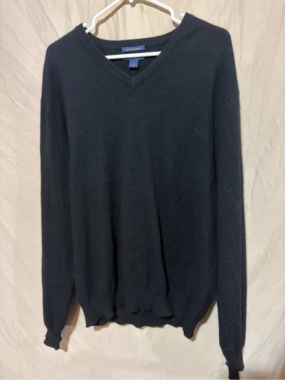 Club room cashmere long sleeve